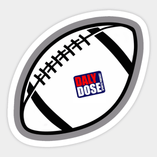 Daly Dose Football Sticker